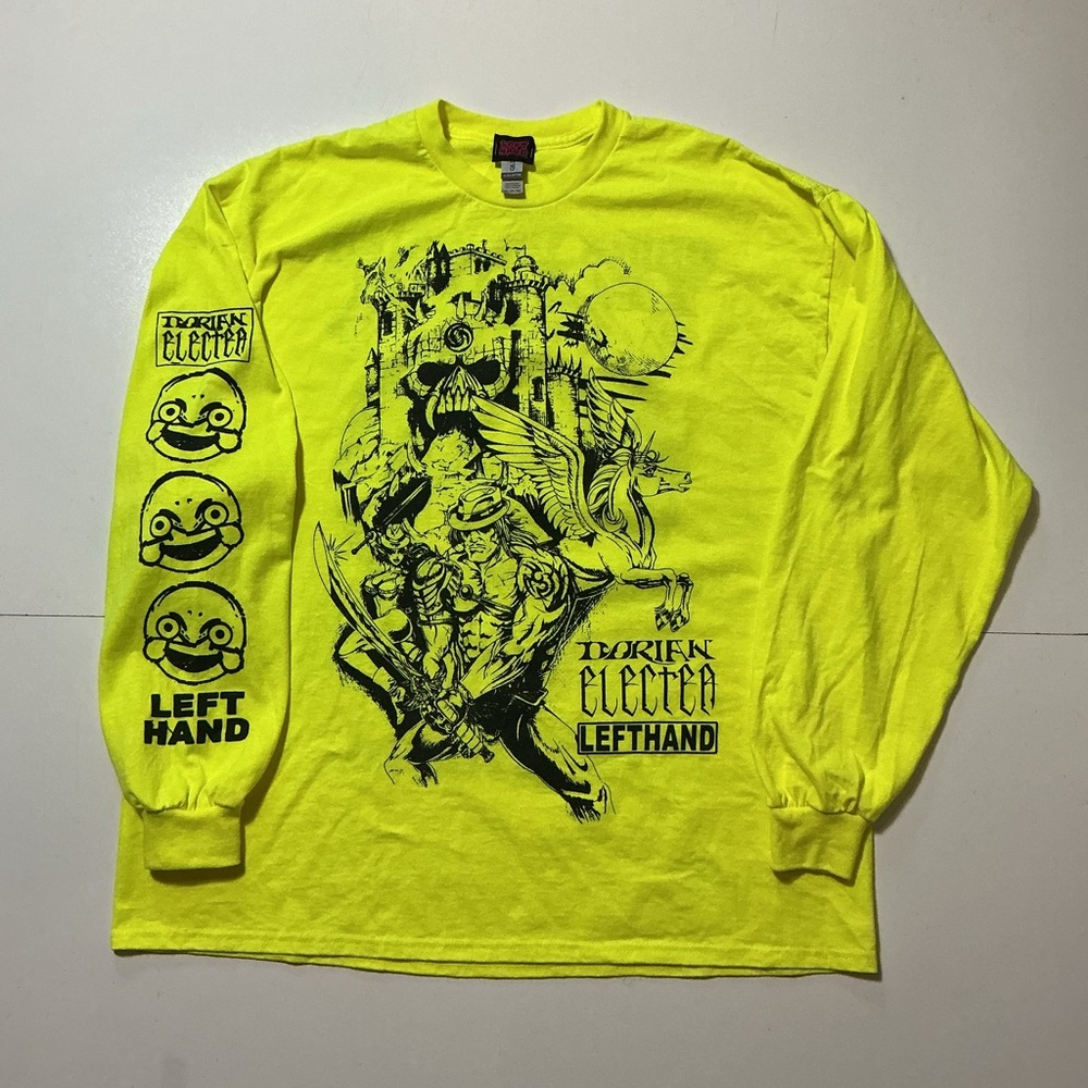 Dorian Electra X Lefthand LA Drink The Water Anime Neon L/S Official T-Shirt